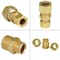 Everflow 5/8" x 1/2" O.D. COMP Reducing Union Pipe Fitting; Lead Free Brass C62R-5812-NL - alternate 6
